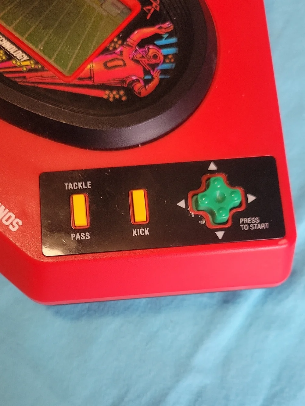 Vintage 1986 Vtech Talking Play by Play Electronic Football Game
